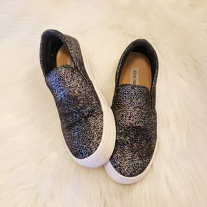 Steve Madden Womens Gills Multi Colored Sneaker